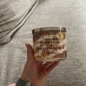 Bath and Body Works Cinnamon Spiced Vanilla and Hot Cocoa Cream